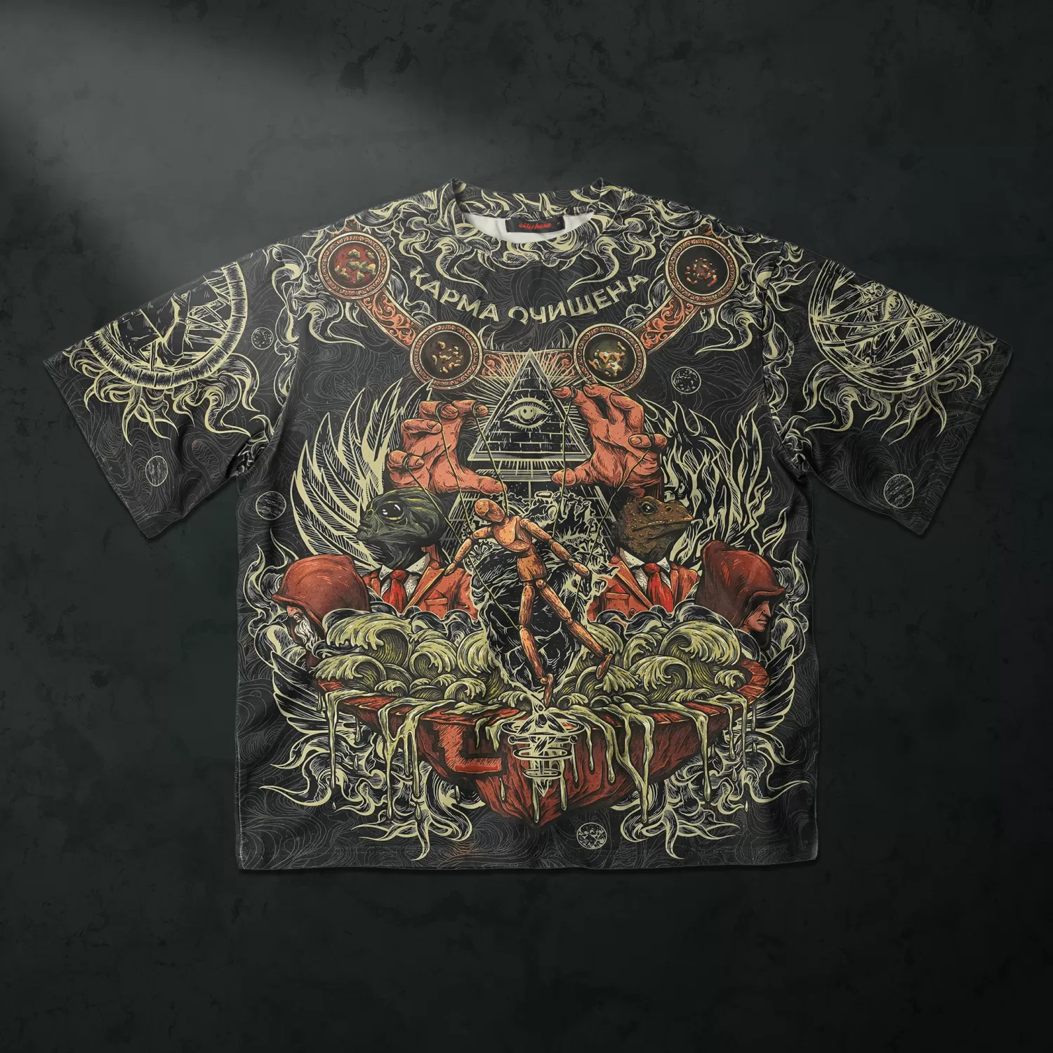 Футболка «Адептус 1.0» Арсена Маркаряна — лимитированный мерч FORBASE